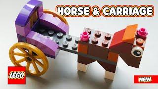 Lego Horse and Carriage Building Instructions — LEGO Classic 10715