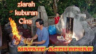 tradisi ziarah kuburan Cina  Mataie - Aceh Besar