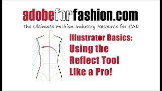 Pro Tips Using the Reflect Tool for Fashion Flats in Adobe Illustrator Robin Schneider