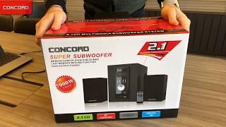 Concord  2+1 Multimedia Subwoofer Ses Sistemi