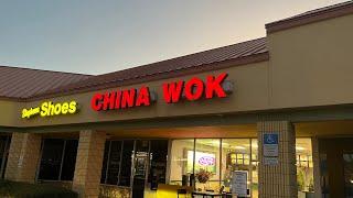 Eating at China Wok in Mount Dora FL  Amazing Chinese Food in Florida  Huge Menu & Huge Portions