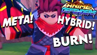 New Evolved Crimson Demon Ninja Is The BEST Hybrid BURN In Anime Defenders Update 3