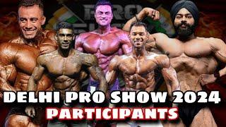 Sheru Classic 2024 Pro Show Competitors List 212 Bodybuilding  Classic & Mens Physique