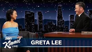 Greta Lee on Her Parents Being Weird at Events Past Lives Oscar Buzz & Waiting on Celebrities