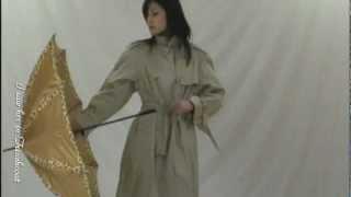 Kizuna in Burberry Raincoat Part 4 presented by I saw her in Trenchcoat