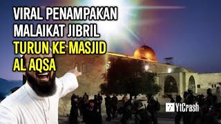 VIRAL WARGA PALESTINA BERHASIL REKAM PENAMPAKAN MALAIKAT TURUN KE MASJIDIL AQSA