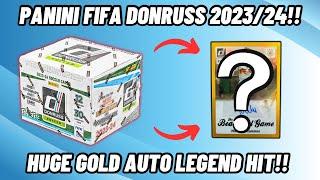 HUGE GOLD AUTO Panini Donruss FIFA 202324 hobby box opening