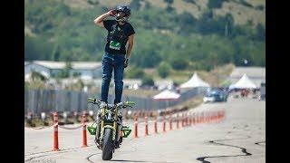 Matija Podhraski Kosovo 2017 Prishtina Drag Race motorcycle stunt show