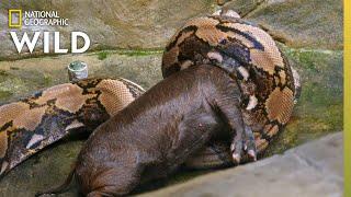 Feeding a Reticulated Python  Secrets of the Zoo Down Under