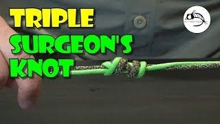 How to Tie a Triple Surgeons Knot