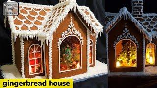 Make THIS Gingerbread House Recipe with Your Family #gingerbreadhouse