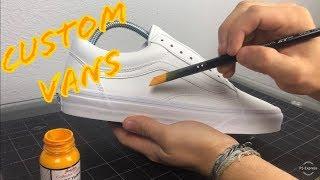 Custom Old Skool Vans Satisfying- AT 3