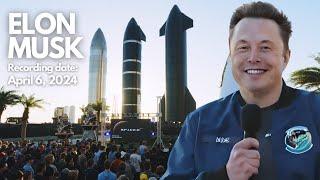 Elon Musk Delivers Bombshell SpaceX Presentation Leaves Audience Speechless April 6 2024