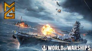 World of Warships Live - Friday Night Floods  New Tier 10 Halland Destroyer