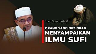 ORANG YANG DIIZINKAN MENYAMPAIKAN ILMU ILMU KAUM SUFI