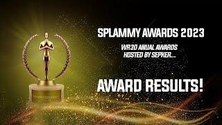 THE BEST OF 2023 IN WR3D  SPLAMMY AWARDS 2023 RESULTS