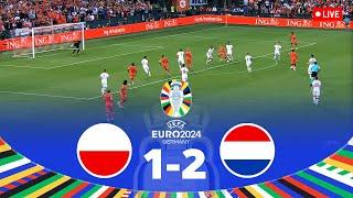 POLAND vs NETHERLANDS  GROUP D UEFA EURO 2024 FULL MATCH