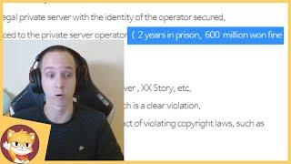 Own A MapleStory Private Server? 2 Year in JAIL  MapleStory  Coppersan Clips