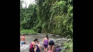 Ngintip Mandi Di Sungai  Bathe in the Creek in Bali 