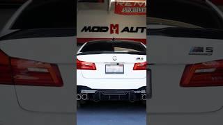 EISENMANN VS AKRAPOVIC EXHAUST F90 M5 COMPETITION #carculture #carexhaust