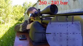 NEW Jaeger airgun shooting slugs at 50 and 100 meters