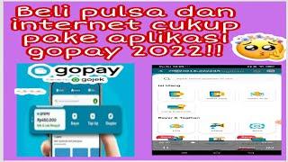 CARA BELI PULSAPAKET DATA DENGAN GOPAY TERBARU 2022