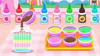 Ice Cream Truck Adventure Create & Decorate Delicious Desserts - Babybus Gameplay for Kids