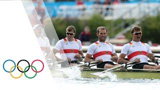 Mens Quadruple Sculls 4x Rowing Replay - London 2012 Olympics