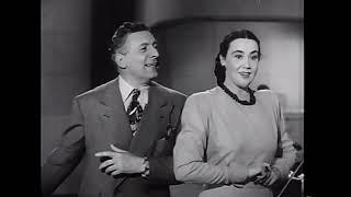 Ezio Pinza & Blanche Thebom - La ci darem la mano - televison 1947 RESTORED.