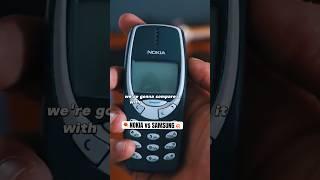 Nokia 3310 vs Samsung 1000-Foot Drop Test 