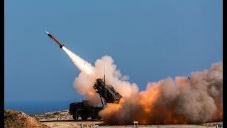 MIM-104 Patriot SAM missile LIVE-FIRE Crete Greece