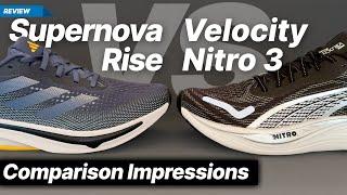 Adidas Supernova Rise vs Puma Velocity Nitro 3