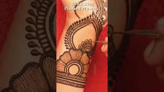 Arabic Mehndi Designs for Front Hand #karwachauthspecial #mehndi #henna