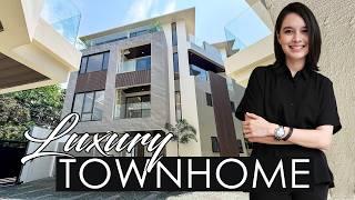 House Tour 438 • Luxurious 5 Bedroom Modern Townhouse for Sale in Wack-Wack Mandaluyong