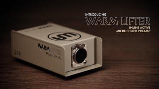 Introducing Warm Lifter  Inline Active Microphone Preamp