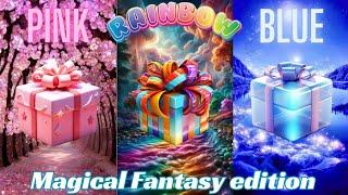 Choose your gift   3 gift box challenge  Magical Fantasy Edition  2 good & 1 bad