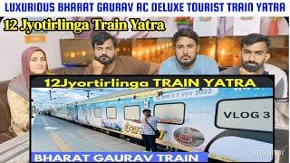 LUXURIOUS BHARAT GAURAV AC DELUXE TOURIST TRAIN YATRA  12 Jyotirlinga Darshan by Train 