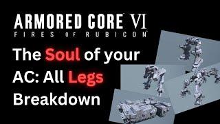 How to Choose your Legs - Breakdown with Numbers - Armored Core 6 AC6