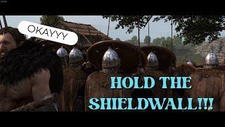 When PROFESSIONALS playing Bannerlord. SHIELDWALL 4K 60 FPS ULTRA GRAPHICS