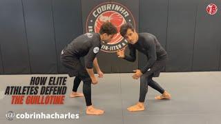 Single-Leg to Double-Leg Takedown for BJJ & How Elite athletes defend the Guillotine