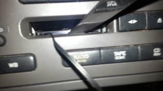 Cassette adapter stuck. Saab 9-5