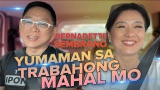 Bernadette Sembrano YUMAMAN SA TRABAHONG MAHAL MO