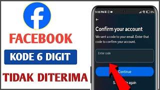 Kode Facebook tidak diterima  Kode 6 digit Facebook tidak diterima  Masalah login Facebook