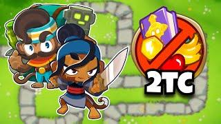Is 2TC Possible With TWO HEROES? Bloons TD 6