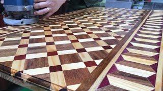 Creative Design ideas Woodworking - Beautiful and Unique DIY 3d Table