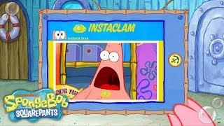 Patrick Checks His Instaclam  SpongeBob