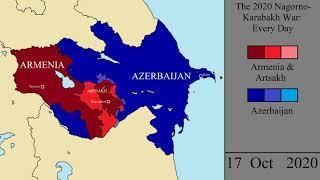 The 2020 Nagorno-Karabakh War Every Day