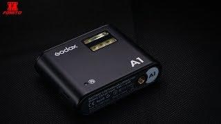 GODOX  A1 Mobile Phone Flasher Mobile APP operation while controlling multiple flashes