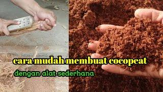 CARA MEMBUAT COCOPEAT SENDIRI DENGAN ALAT SEDERHANA