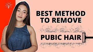 How to remove pubic hair?